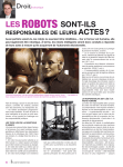 Alain Bensoussan pour Planète robots, mars