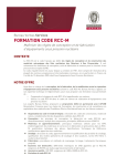 Formation au code RCC-M - Bureau Veritas Switzerland
