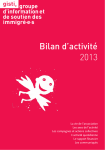 Bilan d`activité 2013