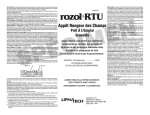 rozol RTU - Liphatech