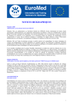 notices biographiques - Information and Training Seminars for Euro
