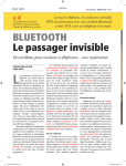 BLUETOOTH Le passager invisible