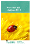 Protection des végétaux 2015