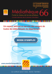 MODE D`EMPLOI - Portail Médiathèque 66