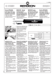 Pompe BERGEON (Patent No 376437) pour enlever les verres