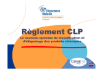 Règlement CLP et nouveaux pictogrammes