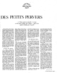 DES PETITS PERVERS - Le Nouvel Observateur