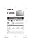 MODE D`EMPLOI LC-70LE550U LC