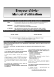 Manuel utilisation broyeur 2009(1)