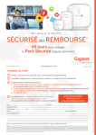 SÉCURISÉ OU REMBOURSÉ(1)