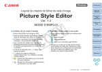 Picture Style Editor