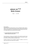ARGUS145 plus Handbuch.book
