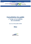 Consultation du public - Grand Projet Ferroviaire du Sud