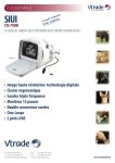 échographie • Image haute résolution: technologie digitale • Clavier