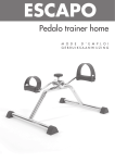 Pedalo trainer home