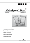 Orthalgenat® Duo contiene farina fossile!
