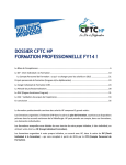 DOSSIER CFTC HP FORMATION PROFESSIONNELLE FY14 !