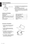 Guide d`installation