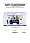 Mode d`emploi pour accéder au site national.