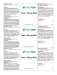 Power Encap Plus Power Encap Plus Power Encap Plus