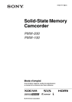 Solid-State Memory Camcorder