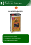 FT 001729 Abeille cire liquide 5l