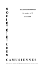 Janvier 2006 - Société des Études camusiennes