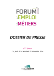 DOSSIER DE PRESSE - Forum de l`emploi & des métiers du Bessin