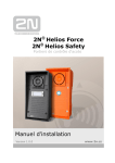 2N® Helios Force 2N® Helios Safety Manuel d`installation