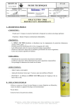 FICHE TECHNIQUE Référence : 610