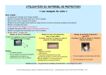 Les masques de soins