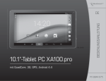 10.1"-Tablet PC XA100.pro