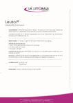 Fiche emploi - La Littorale