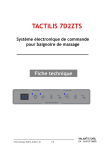 Fiche technique Tactilis 7D2ZTS_26.08.11_02