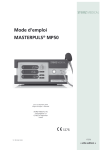 Mode d`emploi MASTERPULS® MP50