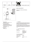 Mode d`emploi 558 791 Monture pour cellule photo