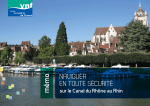 Naviguer eN toute sécurité - Voies navigables de France