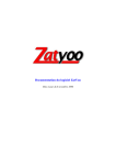 Documentation du logiciel ZatYoo