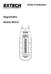 Hygromètre - Extech Instruments