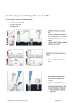 Mode d`emploi pour le contrôle de qualité externe de la CRP