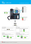 Mode d`emploi téléphone Grandstream GXP2130