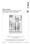 Système de dosage monté sur plaque DULCODOS® Panel, type