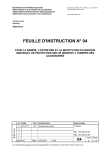 FEUILLE D`INSTRUCTION N° 04
