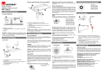 Mode d`emploi détecteur de mouvement PD9 S 360 LC