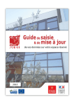 Guide de saisie et de mise à jour de vos donnees sur votre espace