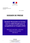 Soutenir l`économie en Corrèze avec le CICE - format : PDF
