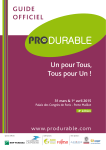 Guide Officiel PRODURABLE 2015