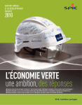 SPIE Rapport Annuel 2010 - United Nations Global Compact