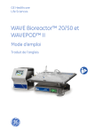 WAVE Bioreactor™ 20/50 et WAVEPOD™ II