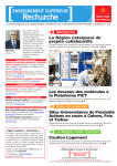 Lettre Recherche Octobre 2014 (format PDF, 3.8 Mo)